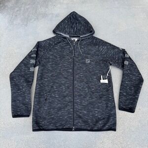 Lira Mens Zip Up Hoodie Large NWT